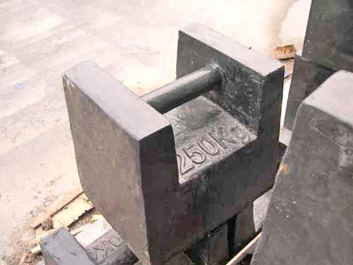 计量专用铸铁砝码25kg不锈钢砝码  25kg砝码  25kg标准砝码  校秤砝码