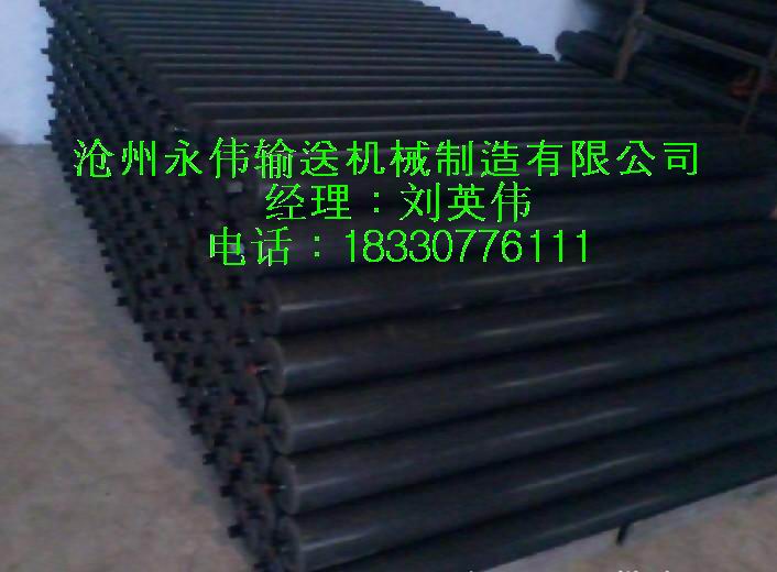 永伟生产的包胶托辊又有一步新的提高  密封性好  永伟制造