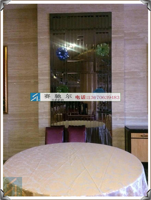 双龙不锈钢花窗 酒店不锈钢工程装饰  吧不锈钢花窗  酒店工程装修