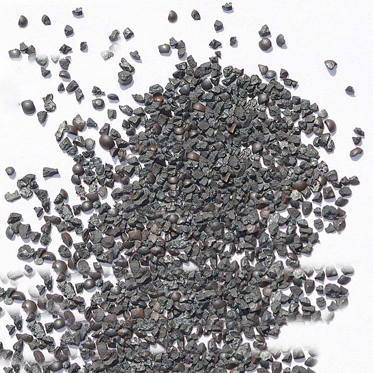 宁波热处理件除锈用G-25菱角钢砂 去氧化皮用1.0mm合金  合金钢砂  除锈钢砂  耐磨钢砂