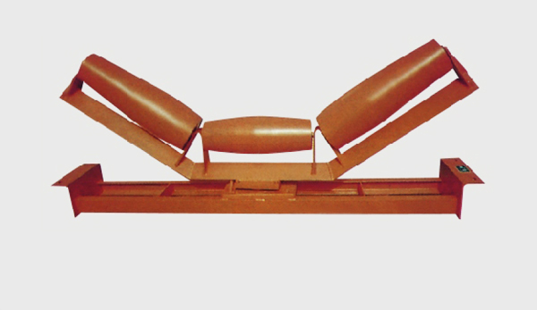 托辊生产厂家介绍槽型托辊的性能特点  性能优势  永伟制造