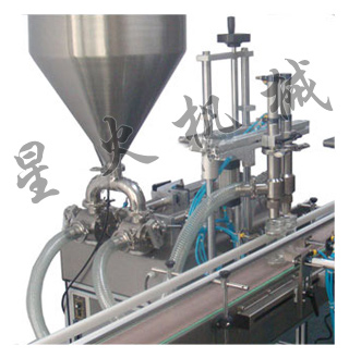 雙頭自動(dòng)辣椒醬灌裝機(jī)