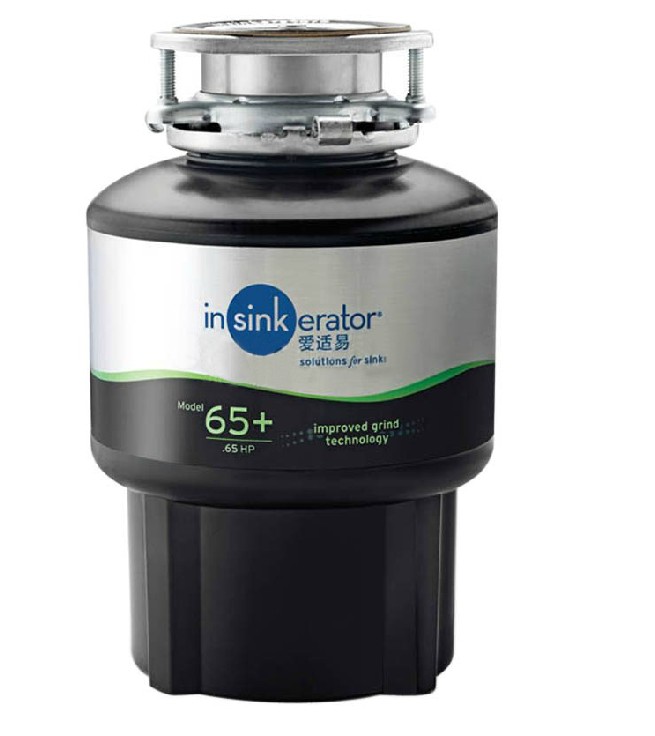 美國(guó)原裝進(jìn)口 愛適易食物垃圾處理器M65+ 家用粉碎機(jī)
