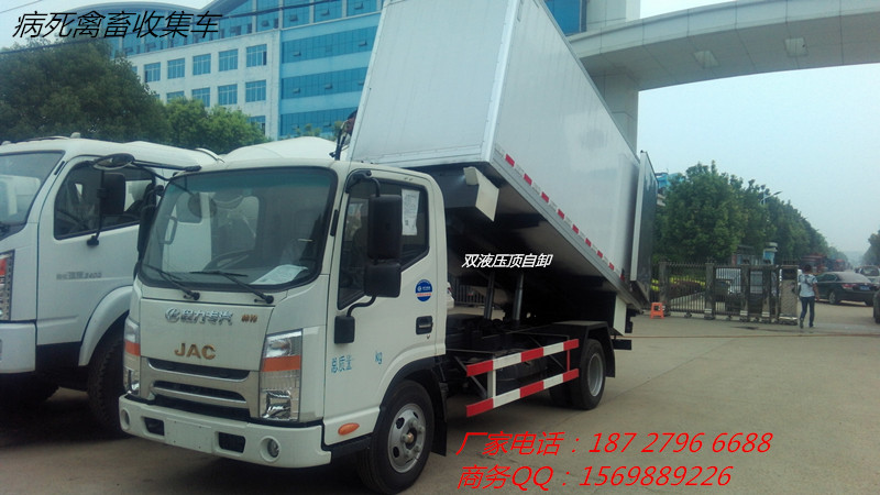 病死动物收集车厂家直销  病死禽畜收集车  无公害收集车