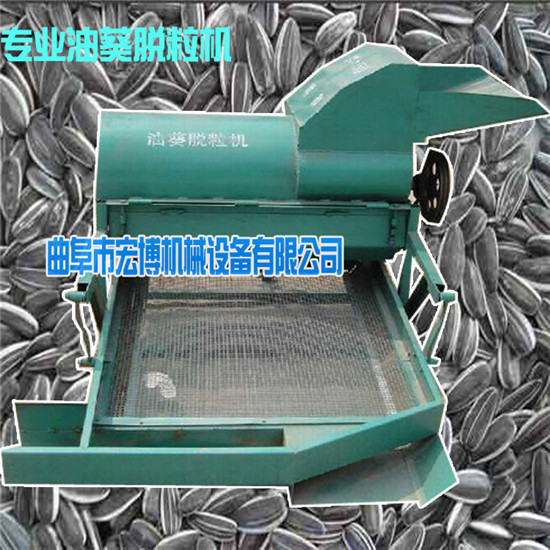 三辊油葵脱粒机 高效能油葵脱粒机 家用小型葵花籽脱粒机  新款油葵脱粒机  葵花脱籽机  高效率瓜子脱粒机