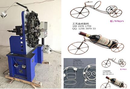 铁丝成型机，铁线工艺品成型机，线材工艺品自动成型设备  线材折弯机  线材工艺品成型机