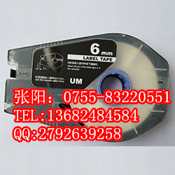 佳能C-200T号码管打印机贴纸TM-1112W  丽标原装标签纸  佳能线号机贴纸  NTC线号机贴纸