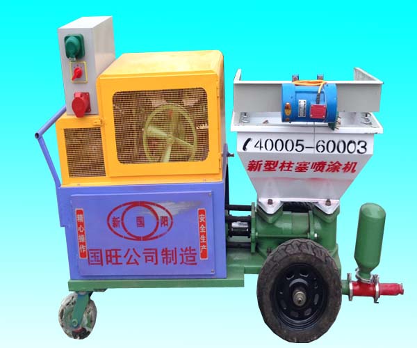 濟南活塞砂漿噴涂機_銷量最好的柱塞式砂漿噴涂機哪里有賣