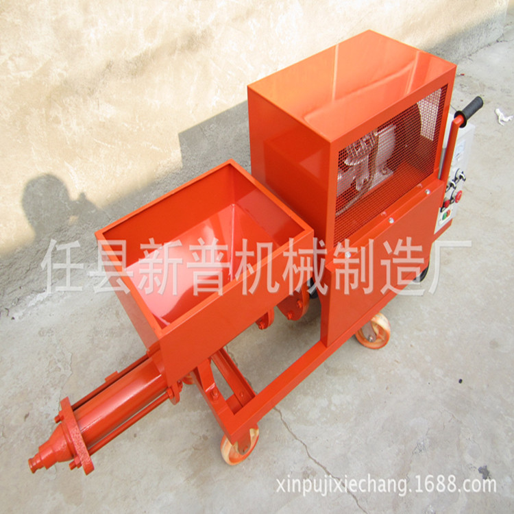 新普機械 優(yōu)質(zhì)廠家 優(yōu)質(zhì)產(chǎn)品 真石漆噴涂機好用