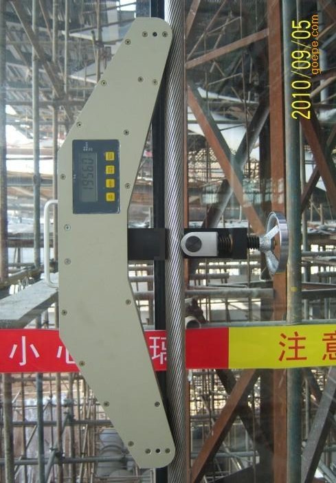 缆绳张力仪 钢索张力检测仪 SL-20T 索拉力测量仪 便携式测力仪 钢丝绳拉力仪
